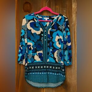 Dana Buchman Blouse EUC